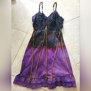 Vintage Slip Hand Dyed Ragged Fairy